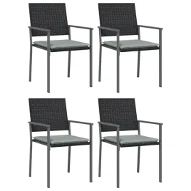 czarne-krzeslo-ogrodowe-z-poduszkami-jasnoszarymi-54-x-625-x-89-cm