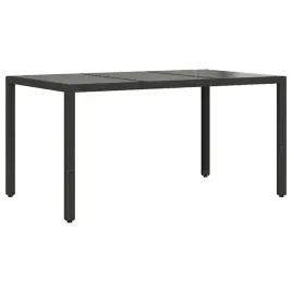 stol-ogrodowy-czarny-150-x-90-x-75-cm-rattan-pe-szklo-hartowane