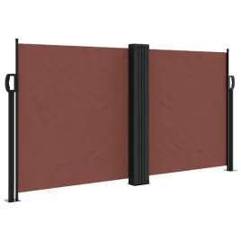 zwijana-markiza-boczna-brazowa-120-x-1000-cm-z-poliesterem-pu