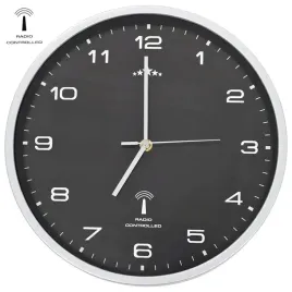 srebrny-zegar-scienny-radiowy-31-cm-czarna-tarcza-grubosc-43-cm