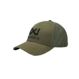 czapka-z-daszkiem-trucker-cap-olive-green-black-wx-wiley-x-logo-j917