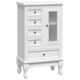 szafka-vintage-biala-z-5-szufladami-i-2-polkami-mdf-drewno-sosnowe