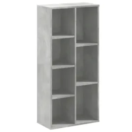 biblioteczka-z-7-polkami-material-drewnopochodny-szarosc-betonu-50x25x10