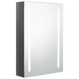 szafka-lazienkowa-z-lustrem-i-led-lsniacy-szary-50x13x70-cm