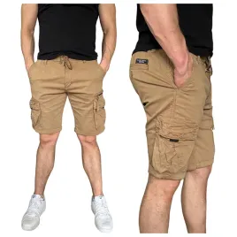 krotkie-spodenki-meskie-bojowki-na-gumie-szorty-camel-5790-roz-40