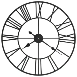 zegar-scienny-retro-czarny-80-cm-z-metalowa-rama-i-cyframi-rzymskimi