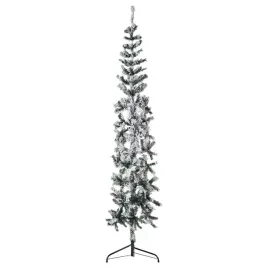 sztuczna-choinka-polowka-osniezona-pvc-180x48-cm-zielono-biala