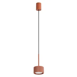 lampa-wiszaca-aura-1-okragla-aluminiowa-gx53-czerwona-ochra-sollux-nad-stol