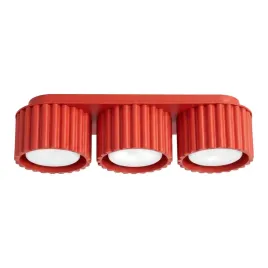 plafon-aura-3-punkty-swiatla-gx53-okragly-czerwony-aluminiowy-sollux-garaz