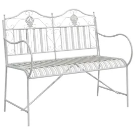 biala-metalowa-lawka-ogrodowa-prostokatna-44-cm-glebokosc-siedziska