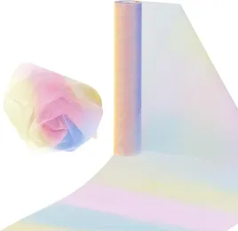 tasma-rolka-tiulowa-teczowa-z-organzy-brokatowa-ozdobna-30x9m