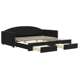 rozkladana-lezanka-z-szufladami-czarna-222-x-110-x-75-cm