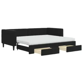rozkladana-lezanka-z-szufladami-czarna-223-x-100-x-68-cm