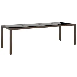 stol-ogrodowy-brazowy-z-hartowanym-szklem-250-x-100-x-75-cm