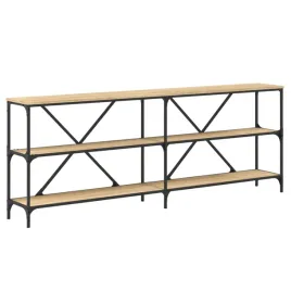 stolik-konsolowy-dab-sonoma-200-x-30-x-75-cm-z-zelazna-rama