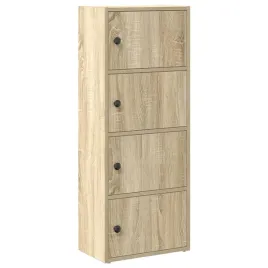 regal-na-ksiazki-dab-sonoma-40-x-24-x-102-cm-z-drzwiczkami