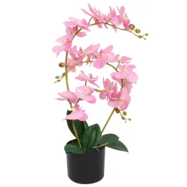 sztuczna-orchidea-rozowa-65-cm-z-doniczka-4-liscie-21-kwiatow