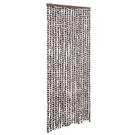 zaslona-przeciw-owadom-z-wlokien-szenilowych-brazowo-biala-56x185-cm