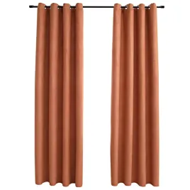 zaslony-z-poliestru-przypominajace-zamsz-rdzawe-140-x-245-cm-z-metalow