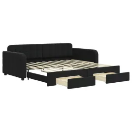 rozkladana-lezanka-2-w-1-z-szufladami-czarna-213-x-100-x-71-cm