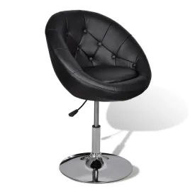 krzeslo-klubowe-regulowane-stal-polerowany-chrom-59x58x-78-94-cm-czarne