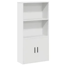 bialy-regal-na-ksiazki-60-x-24-x-120-cm-z-2-polkami-i-2-przegrodami