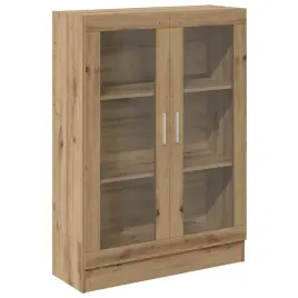 regal-na-ksiazki-dab-artisan-825-x-305-x-115-cm-z-drzwiami-szklanymi