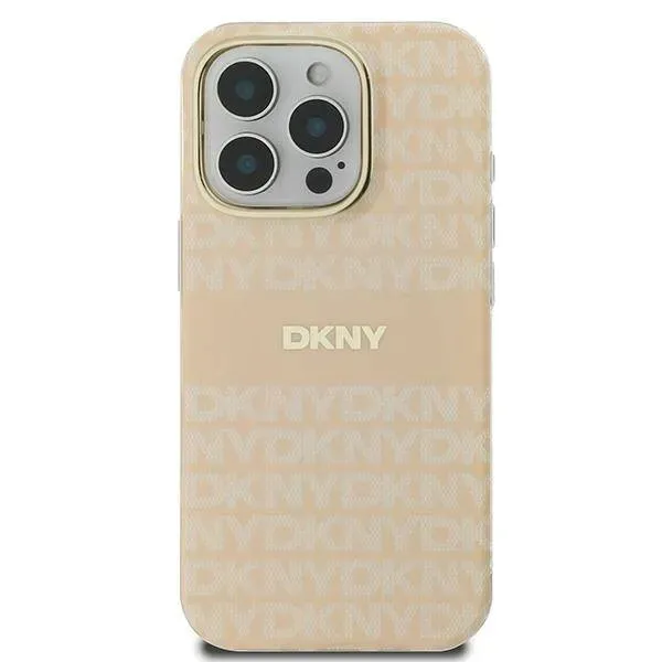 etui-do-iphone-16-pro-max-dkny-repeat-texture-pattern-with-stripe-rozowe-dedykowany-model-iphone-16-pro-max