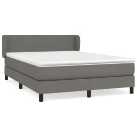 lozko-kontynentalne-szare-203-x-147-x-78-88-cm-z-materacem-140-x-200-x-20-c