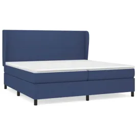 lozko-kontynentalne-niebieskie-203-x-203-x-118-128-cm-z-materacami-100-x-20