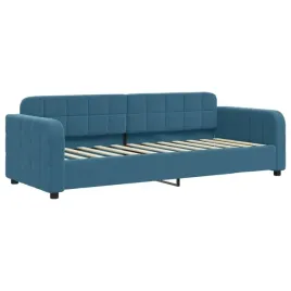 sofa-z-funkcja-spania-niebieska-aksamit-223-x-91-x-71-cm