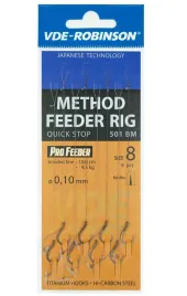przypon-method-feeder-vde-r-z-szybkim-stopem-hak-10-precyzja-bran