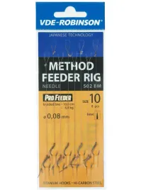 przypon-method-feeder-z-bagnetem-hak-8-na-trudne-brania-ryby