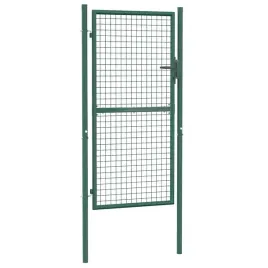 brama-ogrodzeniowa-z-stali-malowanej-proszkowo-zielona-100-x-175-cm