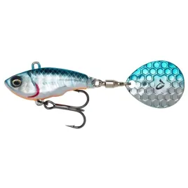wobler-fat-tail-spin-5-5cm-9g-tonacy-dirty-silver-wirujacy-ogonek-savage-ge