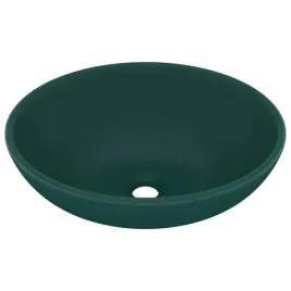 owalna-umywalka-ceramiczna-matowa-ciemna-zielen-400x330x135-mm
