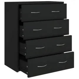 komoda-czarna-z-4-szufladami-tworzywo-drewnopochodne-60x305x71-cm