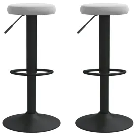 zestaw-2-obrotowych-stolkow-barowych-aksamit-jasnoszary-31x-58-78-cm