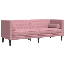 sofa-chesterfield-3-osobowa-aksamit-rozowa-194-x-745-x-705-cm