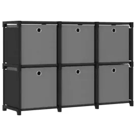 regal-wolnostojacy-z-6-pudelkami-czarno-szary-103x30x725-cm