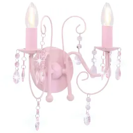 lampa-scienna-z-polyskujacymi-koralikami-rozowa-295-x-29-cm
