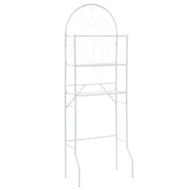 regal-lazienkowy-na-pralke-z-motywem-kwiatowym-bialy-stal-60x33x174-cm