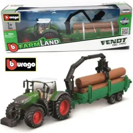 traktor-fendt-1050-vario-z-przyczepa-drewno-motorized-zestaw-wiek-3-lata