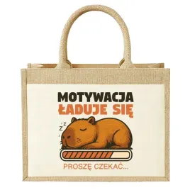 torba-z-juty-na-prezent-motywacja-laduje-sie-prosze-czekac-kapibara