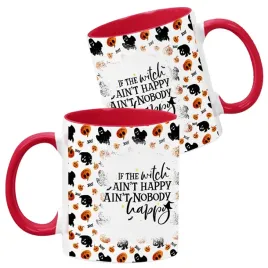 kubek-ceramiczny-330ml-czerwony-wzory-halloween-jesien-na-prezent