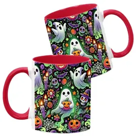 kubek-ceramiczny-330ml-czerwony-wzory-halloween-jesien-na-prezent