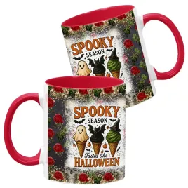 kubek-ceramiczny-330ml-czerwony-wzory-halloween-jesien-na-prezent