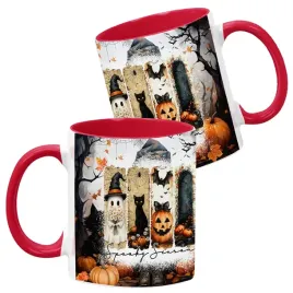 kubek-ceramiczny-330ml-czerwony-wzory-halloween-jesien-na-prezent