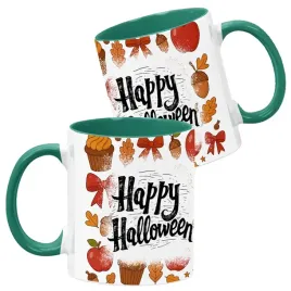 kubek-ceramiczny-ciemno-zielony-wzory-halloween-jesien-na-prezent