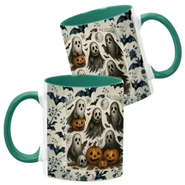 kubek-ceramiczny-ciemno-zielony-wzory-halloween-jesien-na-prezent